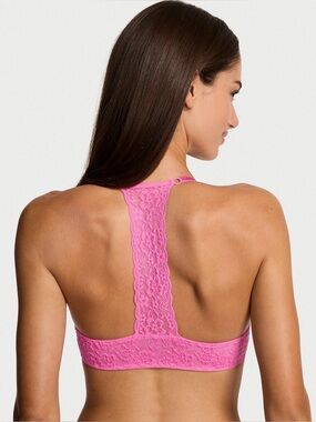 VICTORIAS SECRET SEXY TEE SMOOTH LIGHTLY LINED DEMI BRA FRONT CLOSE